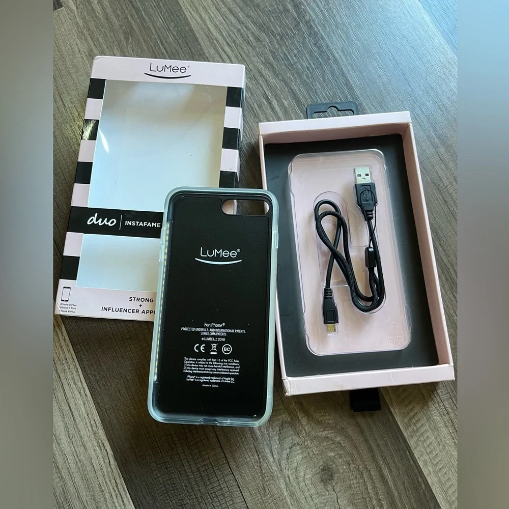 Lumee Pro Instafame Lighted Case IPhone 6, 7, 8 Plus